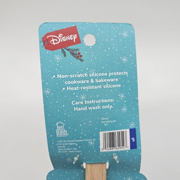 Disney Minnie Mouse Christmas Holiday Spatula & Cookie Cutter Set Silicone 11 in - Picture 4 of 8